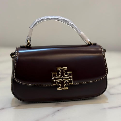 حقيبة توري بورش ميني برتن توب هاندل عنابي فوري