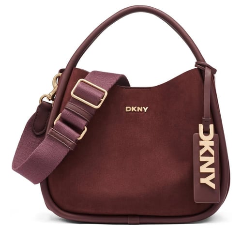 حقيبة دكني كابري بوكت مخمل فوري | DKNY Capri Bucke...