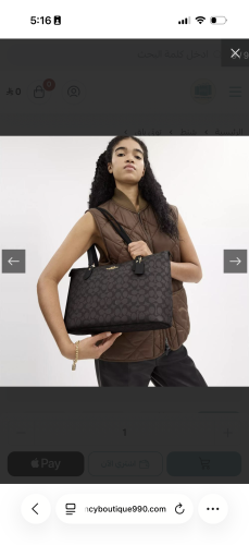 حقيبة كوتش جالري توت فوري