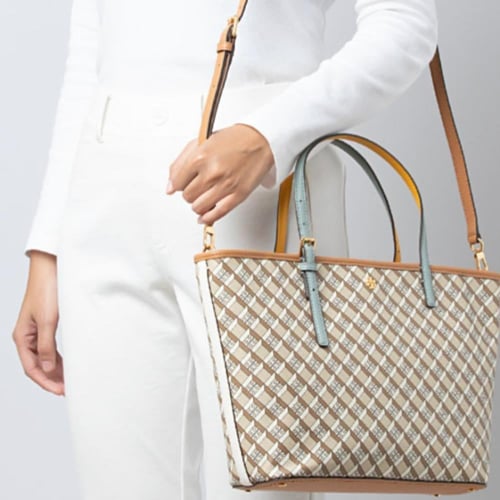 حقيبة توري بورش جيو لوقو توت صغيره فوري