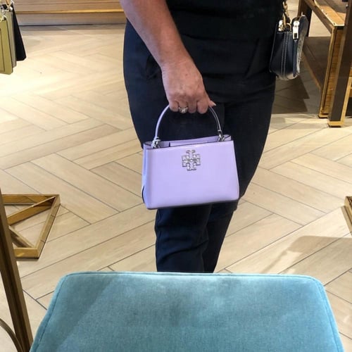 حقيبة توري بورش برتن توب هاندل لماع فوري