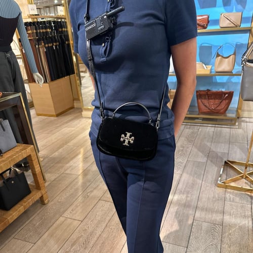 حقيبة توري بورش ميني برتن مخمل توب هاندل فوري Tory...