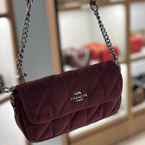 حقيبة كوتش هايلي عنابي فوري