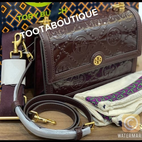 حقيبة توري بورش كتف تي مونوغرام فوري