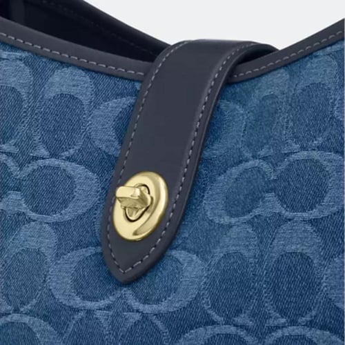 حقيبة كوتش هادلي كونفرتبل كروس بودي سيغنتشر دنيم ت...