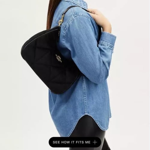 حقيبة كوتش تيري هوبو مخمل فوري