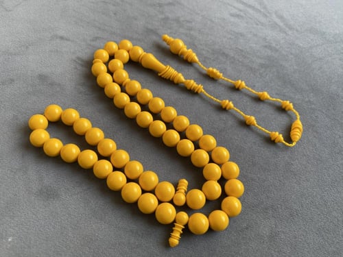 سبحة دومنه جديد اصفر