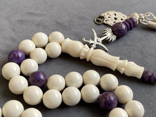 سبحة المراسم - أبيض كبير