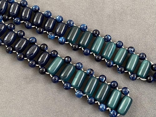 سبحة يونانية ماكنتوش أزرق