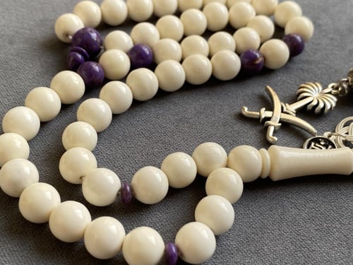 سبحة المراسم - أبيض صغير