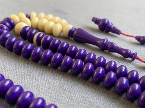 سبحة بلياردو بنفسجي