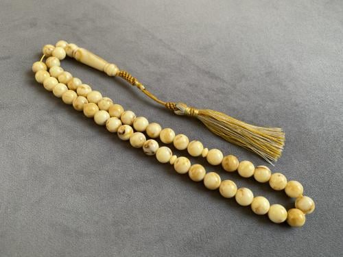 سبحة بكلايت أصفر خليجي