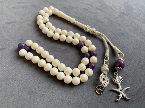 سبحة المراسم - أبيض صغير