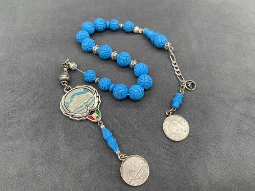 سبحة يونانية بولنق بشعار الكويت