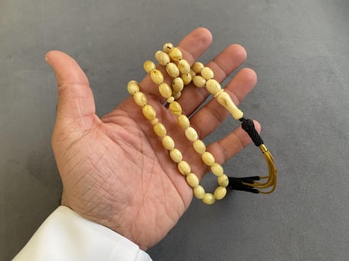 سبحة كهرمان بلطيقي طبيعي