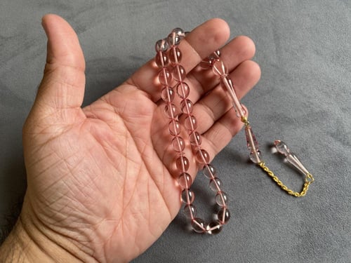 سبحة سندلس بسلسال فضة