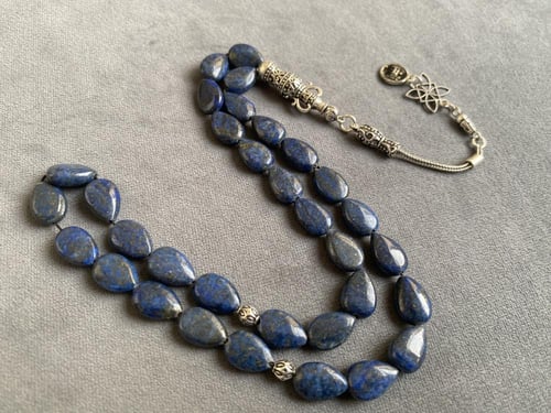 سبحة الجرة من حجر اللازورد