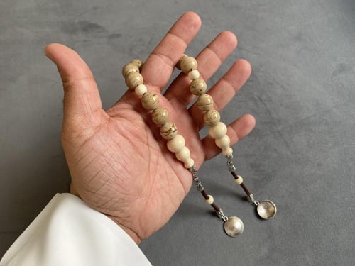 سبحة كهرمان سومطري يونانية