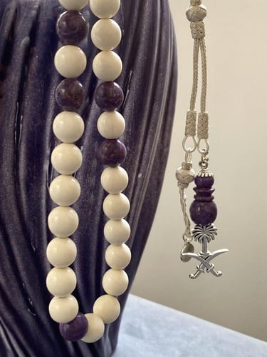 سبحة المراسم - أبيض كبير