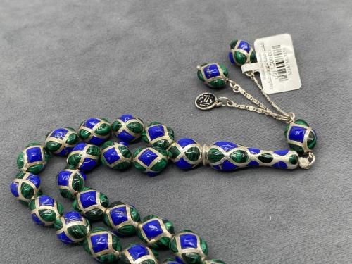 قفص فضة لازورد و ملكايت