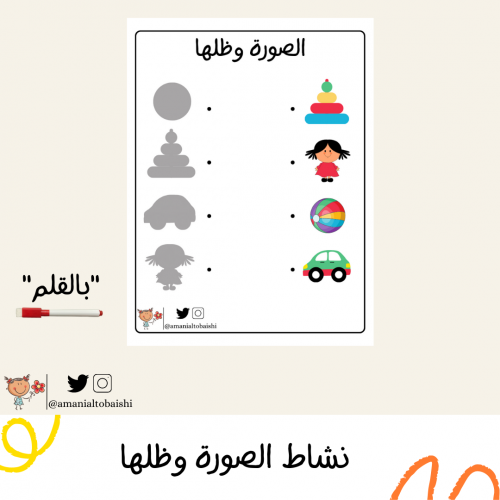 نشاط الصورة وظلها