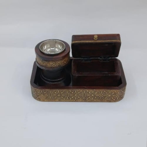 مباخر هندية مع علبة