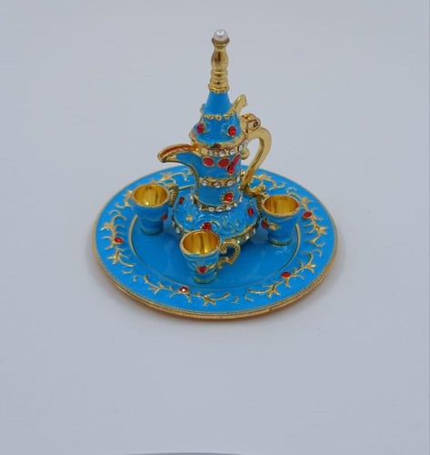 طقم دلة مع فناجيل - ميني