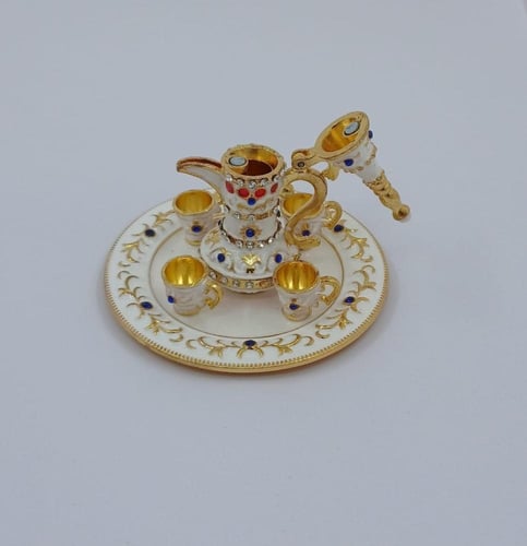 طقم دلة مع فناجيل - ميني