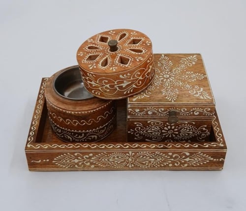 طقم مبخرة هندية