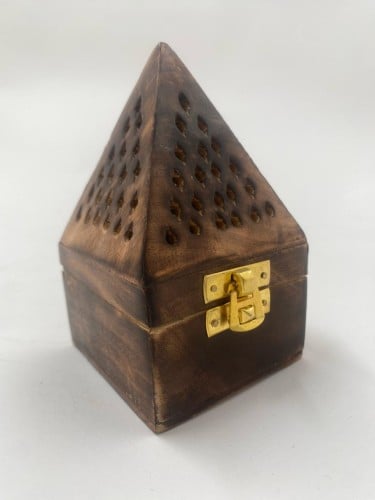 مبخرة خشبية هرم