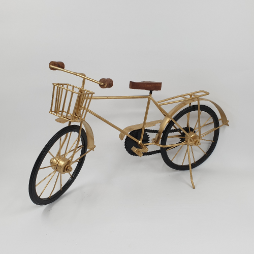 سيكل حديد ذهبي