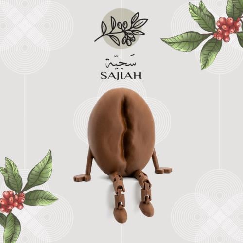 مجسم حبة قهوة