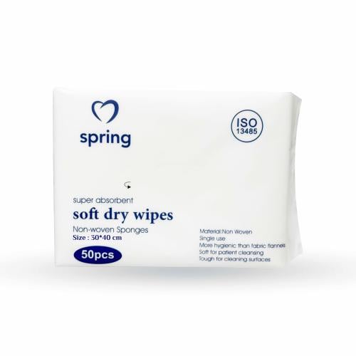 مناديل جافة اسبرنج 50 منديل 30×40