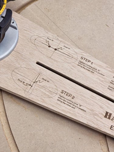 Router Circle & Ellipse Jig