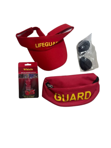 أكسسوارات منقذ الشواطئ لايف قارد 4 قطع