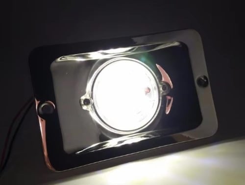 أضائة لد للقوارب واليخوت ستانلس ستيل أضائة ليد