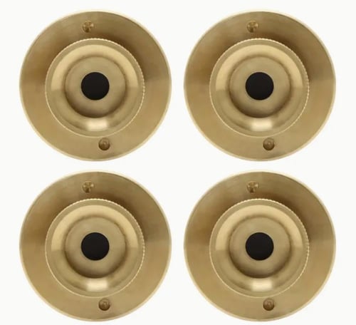 صمام هواء نحاسي فاخر من كويتسو بطول 5.28 سم - إكسس...