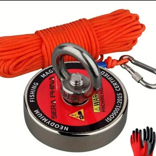 مغناطيس احترافي أنتشال فوق وتحت الماء حمل حتى 140ك...