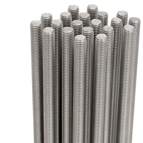 قضيب مسنن ستانلس ستيل 304 1M