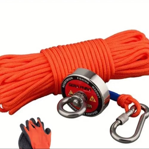 مغناطيس احترافي أنتشال فوق وتحت الماء حمل حتى 140ك...