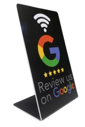 ستاند تقييم جوجل لنشاطك التجاري NFC Instagram