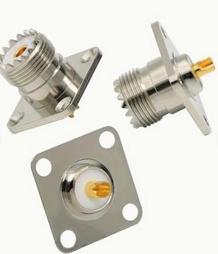 النوع: موصل أنثى UHF، موصل SO239 المقاومة: 50 أوم