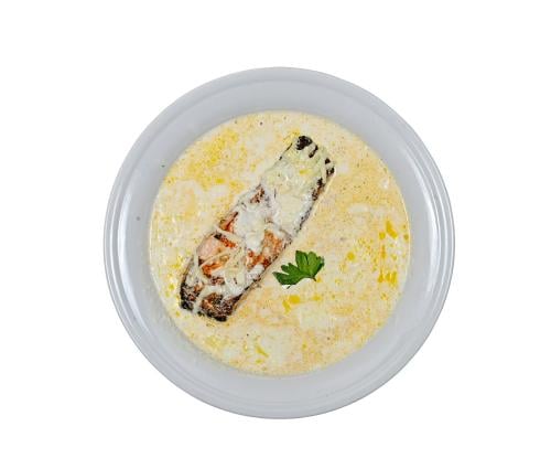 فيليه السالمون بالجبن والزبدة خالي الاحشاء