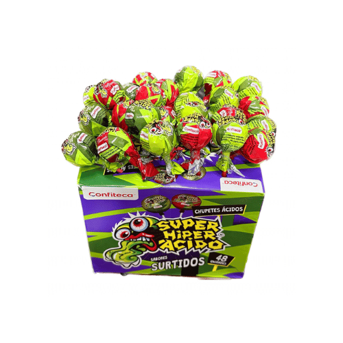 حلاوة مصاص حامضة سوبر هايبر مستوردة * 1 حبة