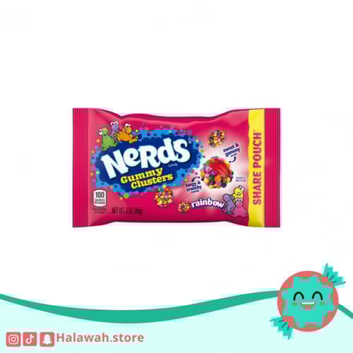 حلاوة ونكا قمي مع حلاوة نيردس حصري امريكي 85 جم