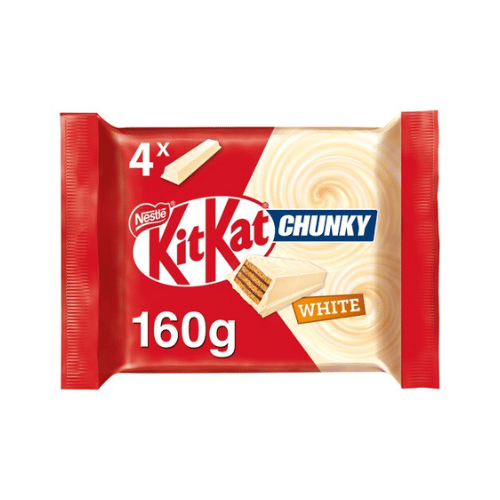 كيت كات شانكي بالشكولاتة البيضاء بريطاني × 4 قطع