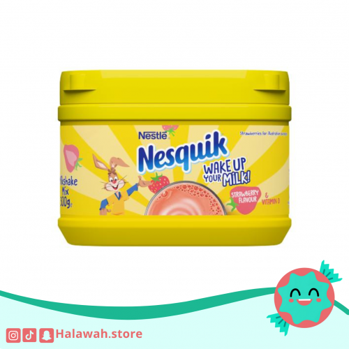 ميلك شيك بودرة نسكويك بالشكولاتة والفراولة الأصلي...