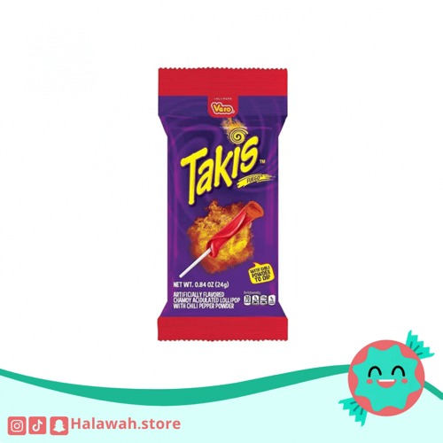 حلاوة مصاص ببودرة التاكيس الحاره مستورد مكسيكي * 1...