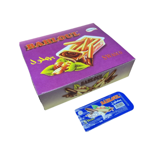 كرتون اصابع بسكوت مع شكولاتة بهلول القديمة * 24 حب...