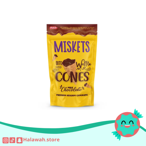 بسكوت الايس كريم وافل بالشكولاتة ميسكتس مستورد 100...